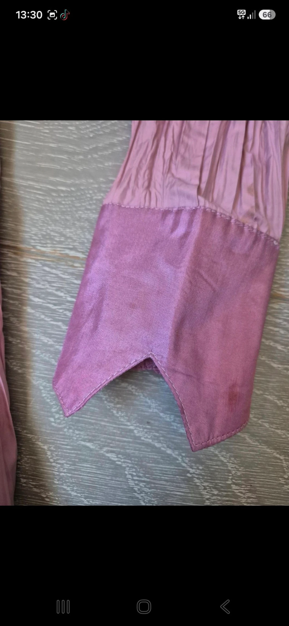 Blusa rosa manga larga. Fini. Tamanho único – photo 8